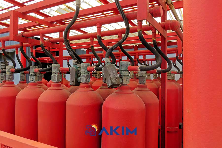 FM200 Gas Fire Suppression Systems Istanbul Gaziosmanpaşa Yıldıztabya